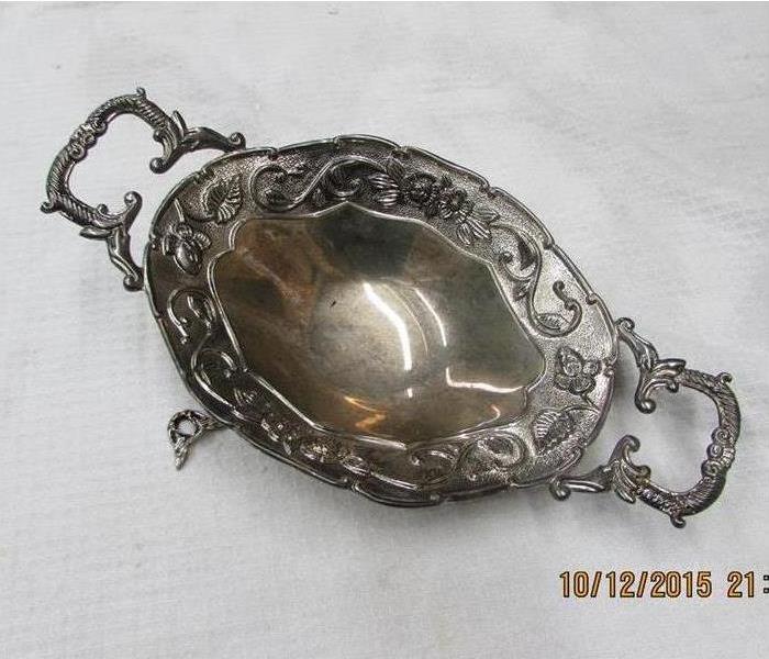 Tarnished Silver after fire