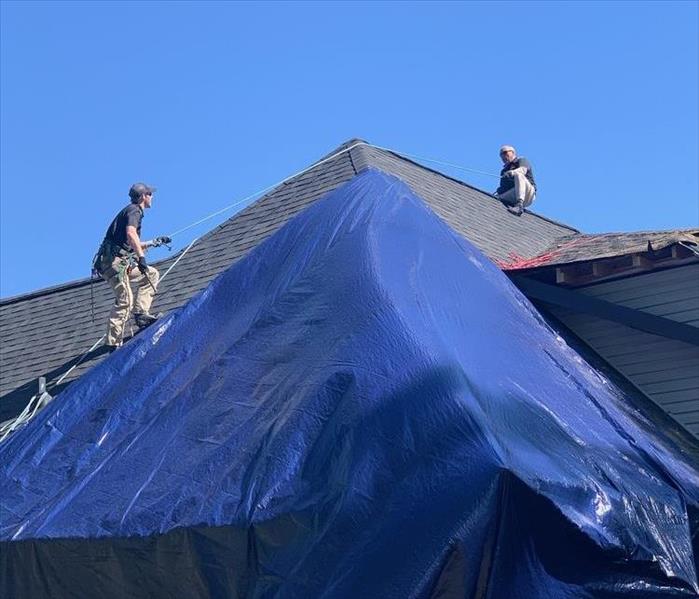 roof damage